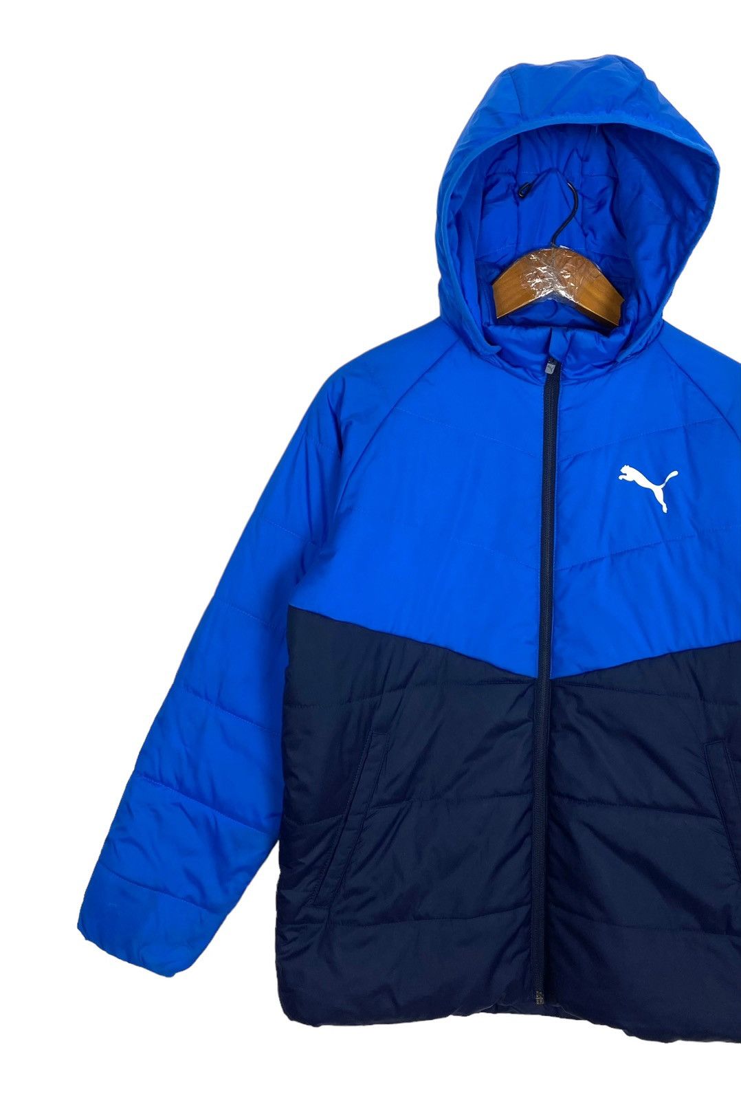 Puma Rare‼️ Puma Paded Jacket Hoodie Small Logo Size US S / EU 44-46 / 1 - 2 Thumbnail