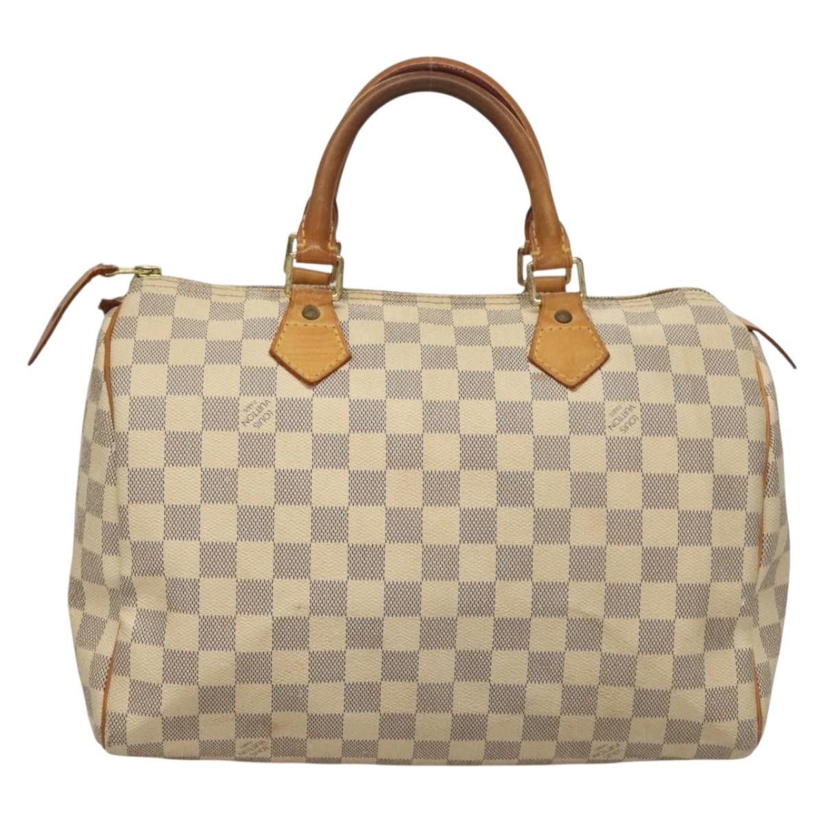 Louis Vuitton LOUIS VUITTON Damier Azur Speedy 30 Hand Bag N41533 Size ONE SIZE - 2 Thumbnail