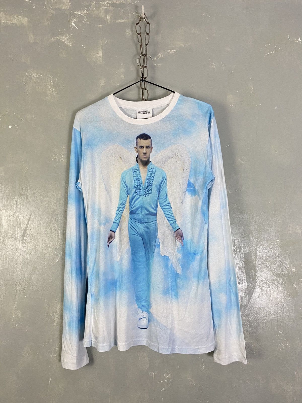 Adidas × Jeremy Scott Adidas Jeremy Scott Angel L/S Tee Size US S / EU 44-46 / 1 - 1 Thumbnail