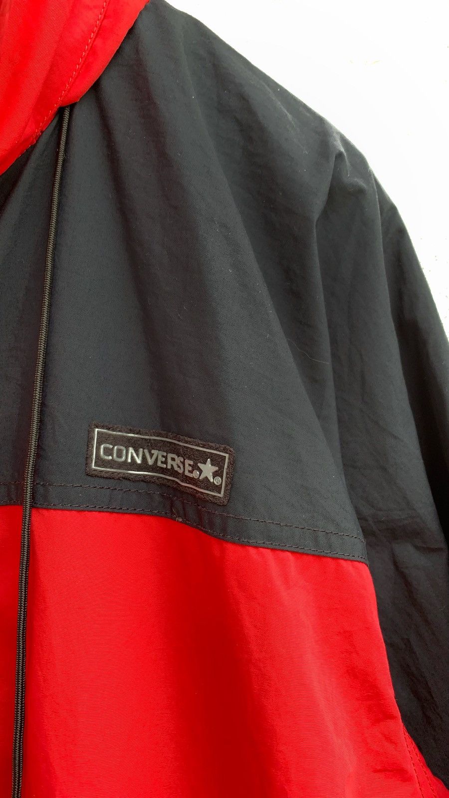 Converse Vintage CONVERSE Zipper Windbreaker Size US L / EU 52-54 / 3 - 5 Thumbnail