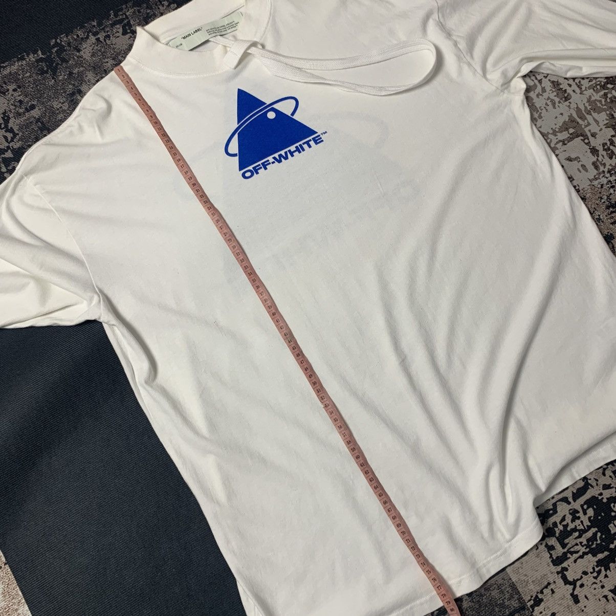 Off-White Off-White Triangle Planet Turtle Nect T-Shirt Size US M / EU 48-50 / 2 - 12 Thumbnail