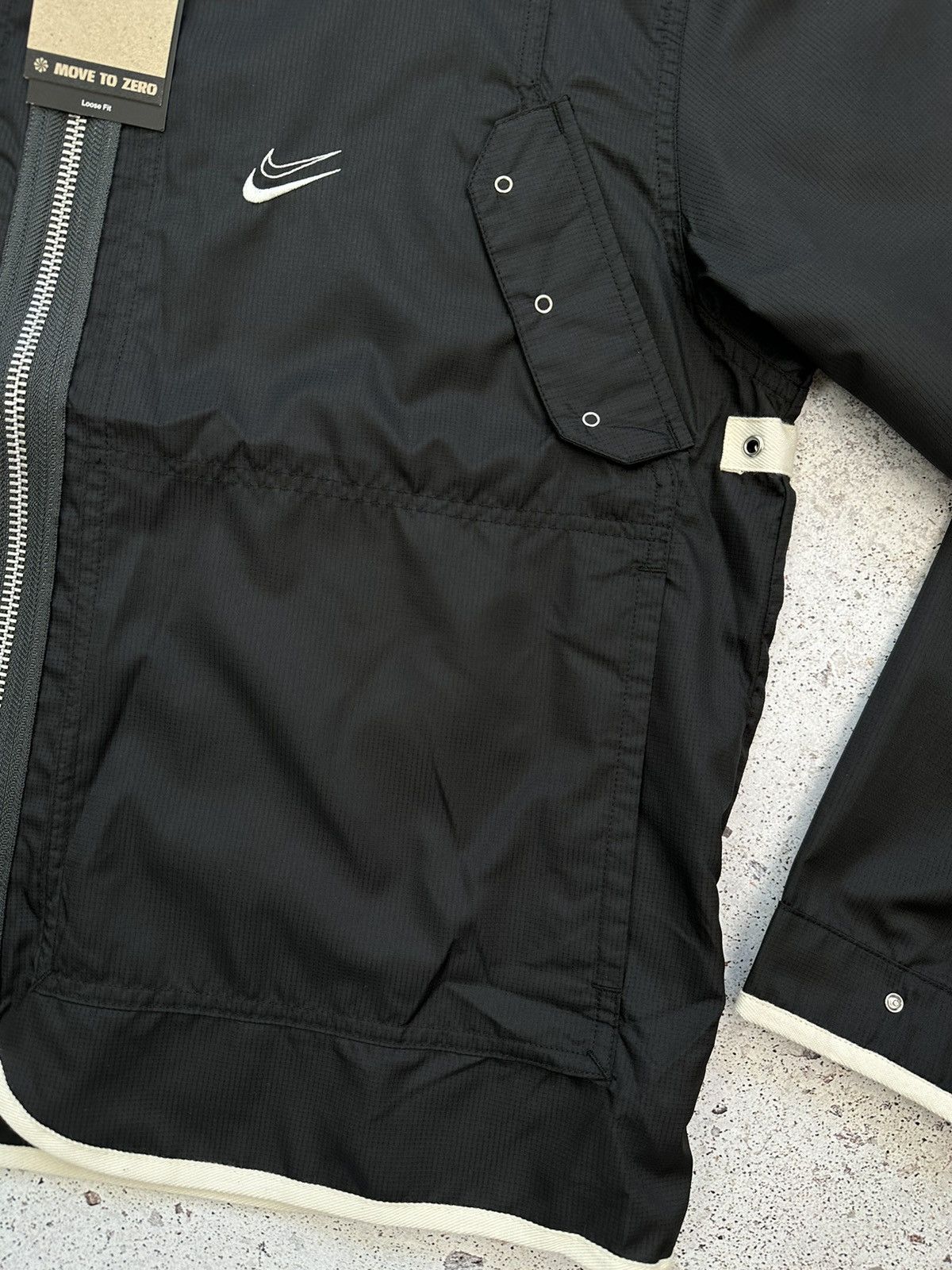NBA × Nike Nike Kevin Durant lightweight bomber jacket Men M Black Size US M / EU 48-50 / 2 - 6 Thumbnail