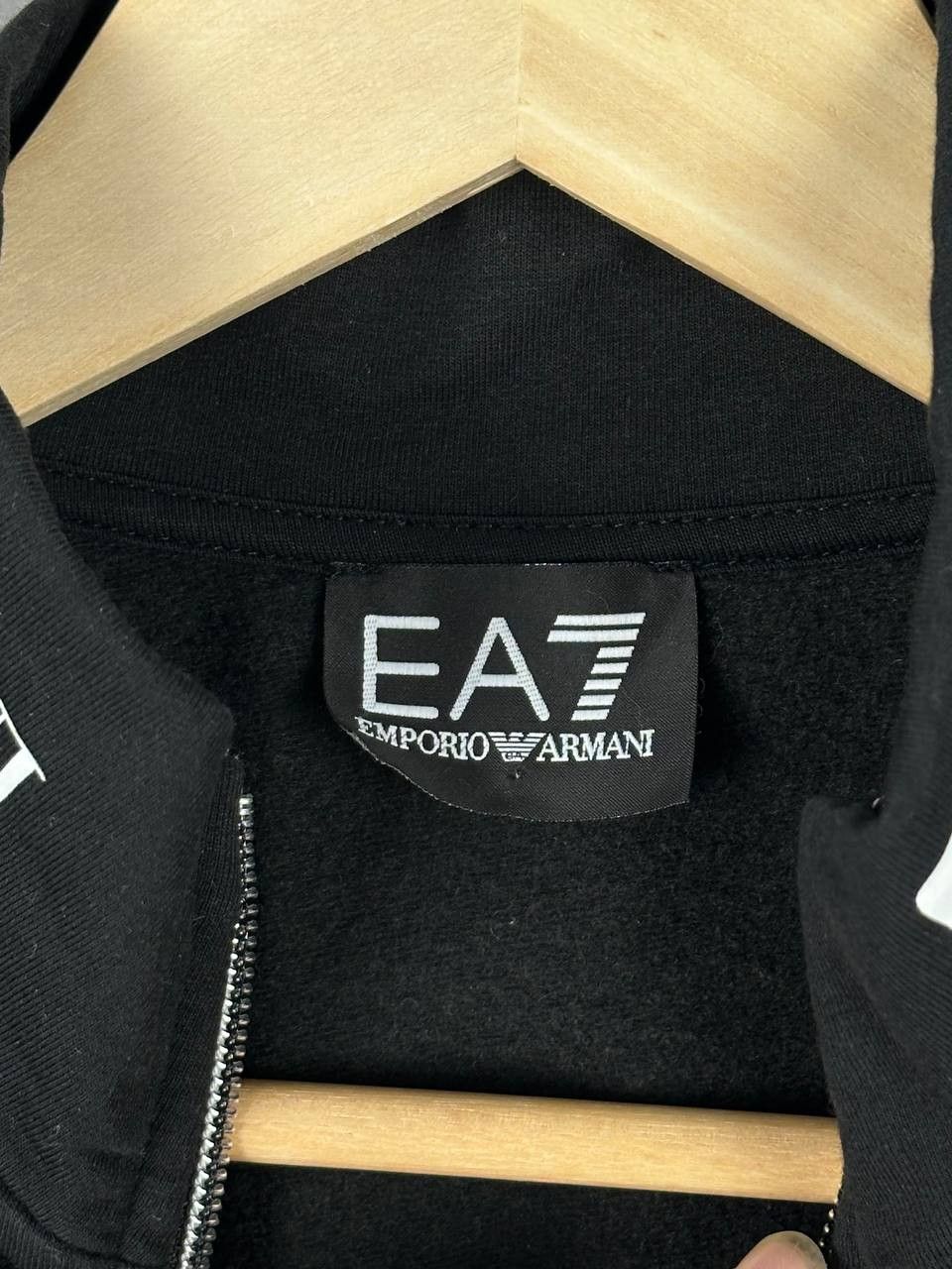 Emporio Armani Emporio Armani EA7 Black Big Logo Tracksuits Size L / US 10 / IT 46 - 5 Thumbnail