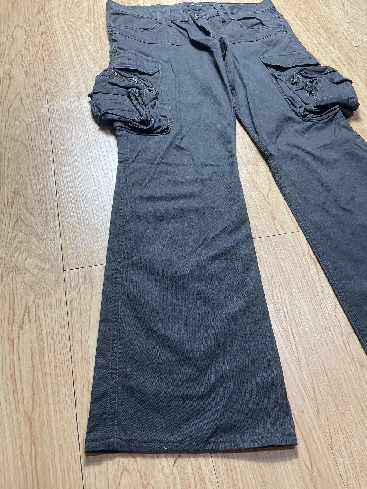 GOA GOA Rooot Three Flare cargo Bondage pants Size US 36 / EU 52 - 4 Thumbnail