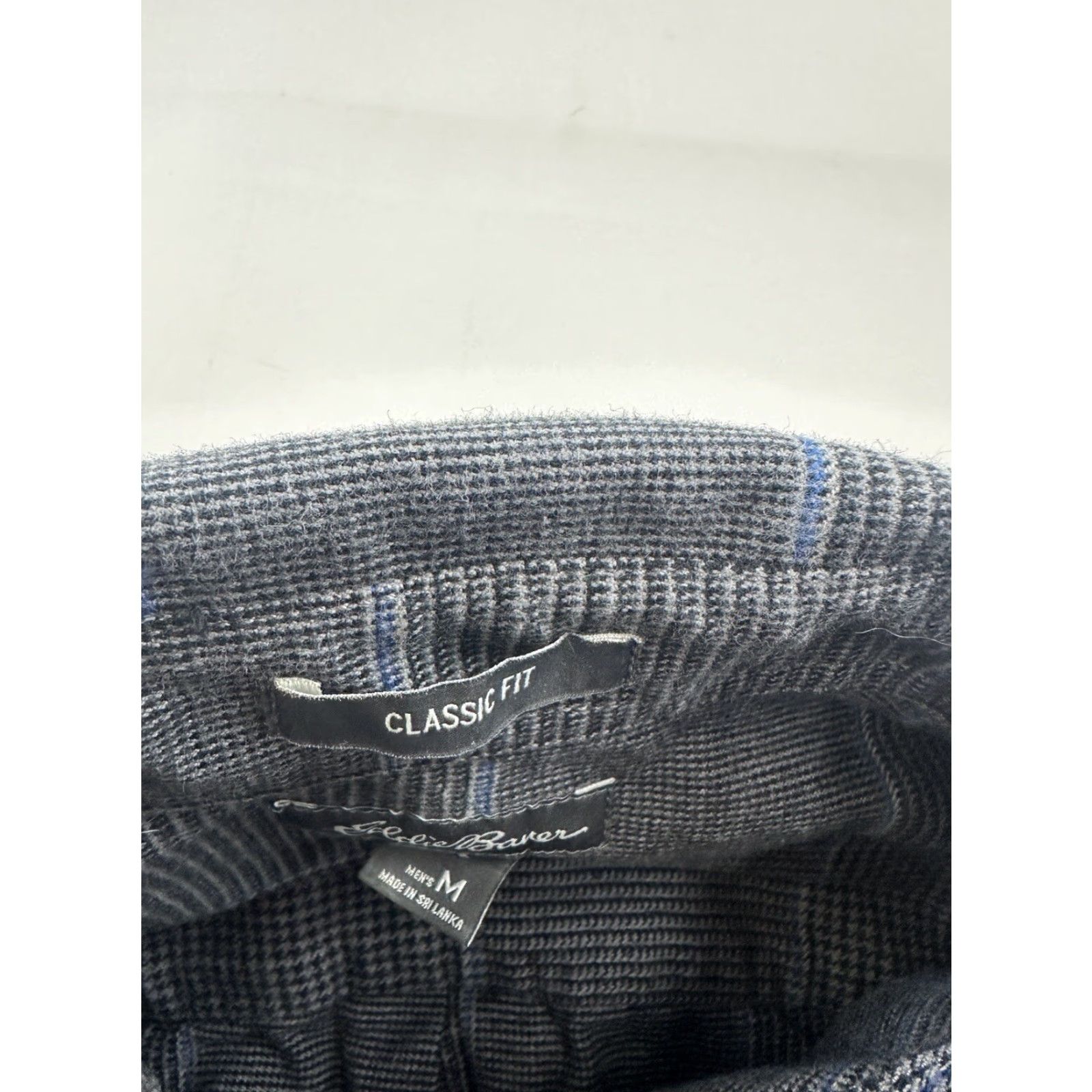Eddie Bauer Eddie Bauer Shirt Mens Medium Prince Of Whales Check Button Down Flannel Size US M / EU 48-50 / 2 - 3 Thumbnail