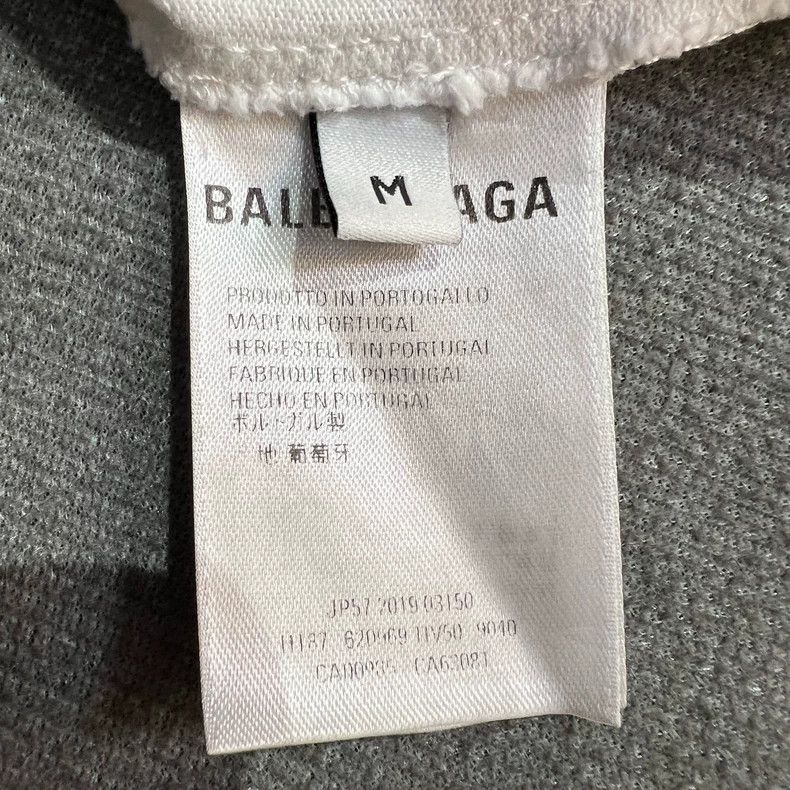 Balenciaga Balenciaga White mailbox logo short sleeve Size US M / EU 48-50 / 2 - 5 Thumbnail