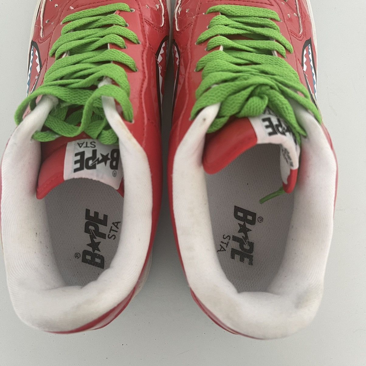 Bape Shark Bapesta Size US 9 / EU 42 - 15 Thumbnail