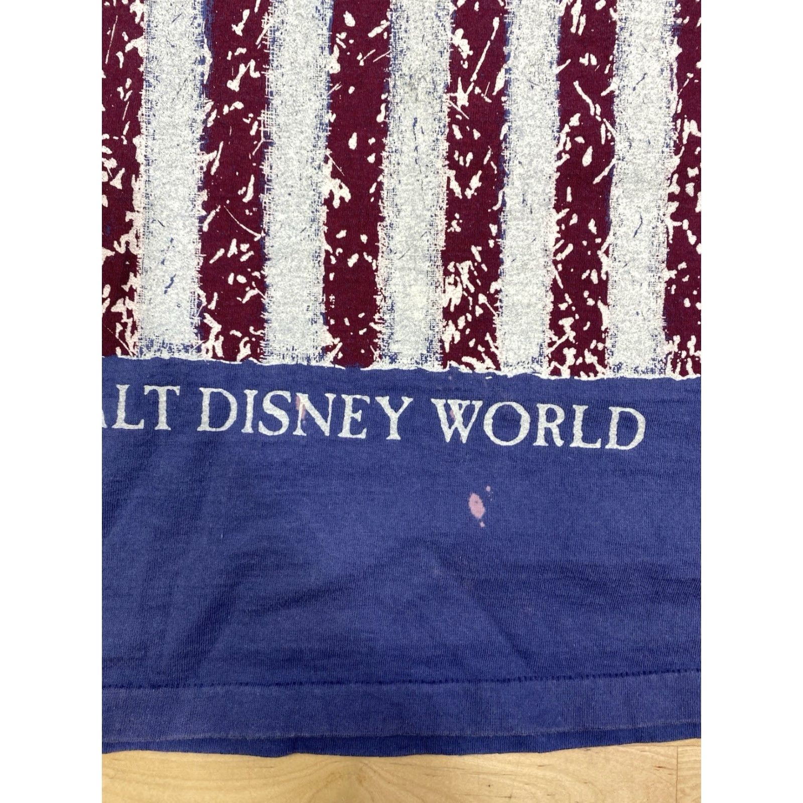 Disney VINTAGE Walt Disney World T Shirt Mens L/XL Blue USA 10449 Size US L / EU 52-54 / 3 - 3 Thumbnail