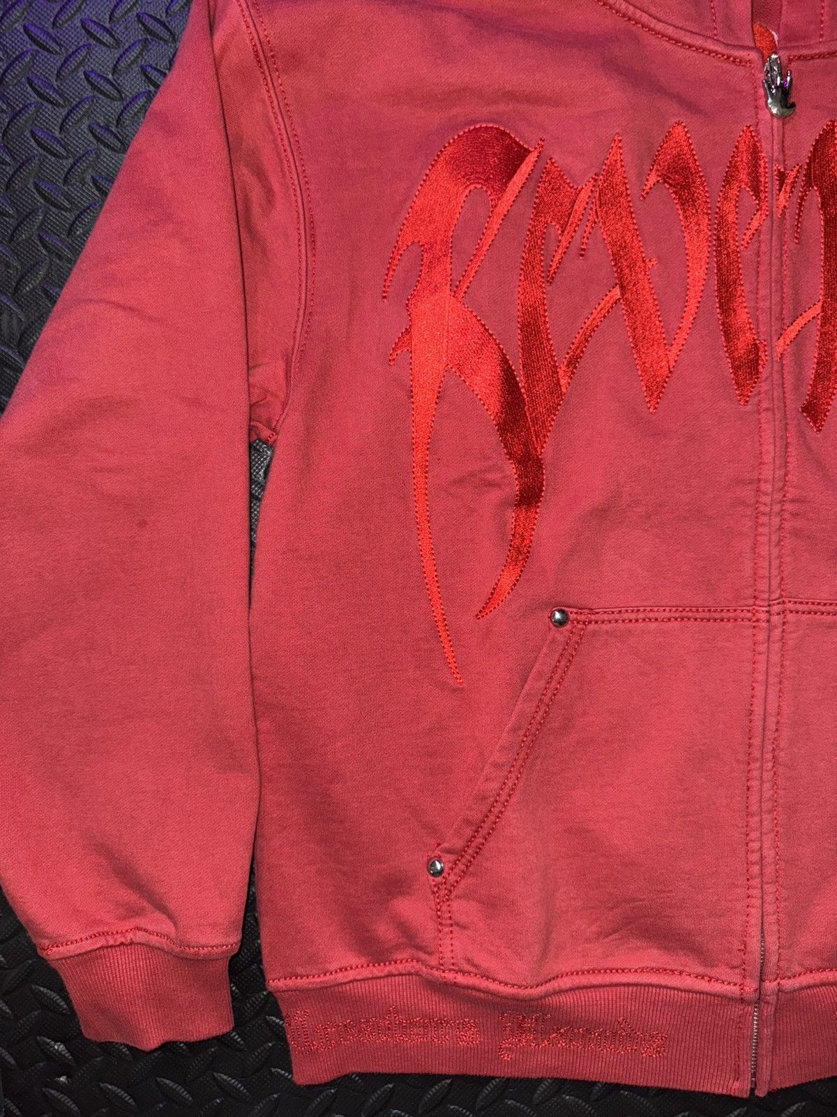Revenge Revenge X KILL CONTRAST ZIP UP HOODIE Size US XL / EU 56 / 4 - 3 Thumbnail