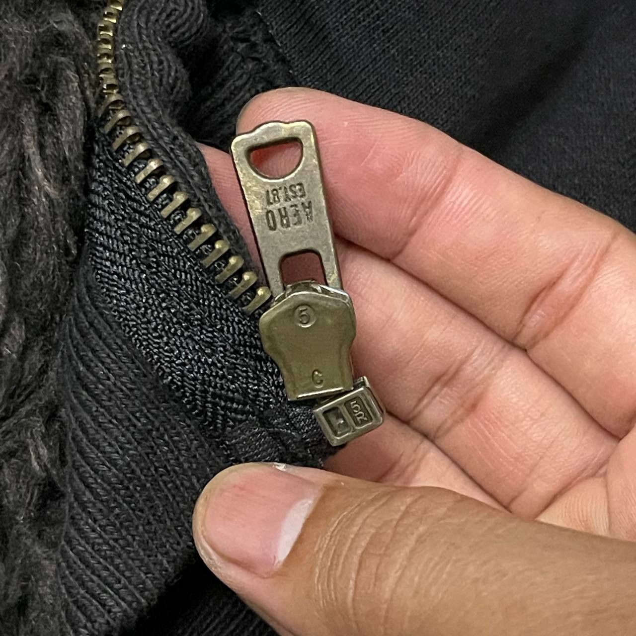 Aeropostale Vintage Aeropostale Aero Big Logo Zipper Hoodie Size US M / EU 48-50 / 2 - 11 Thumbnail