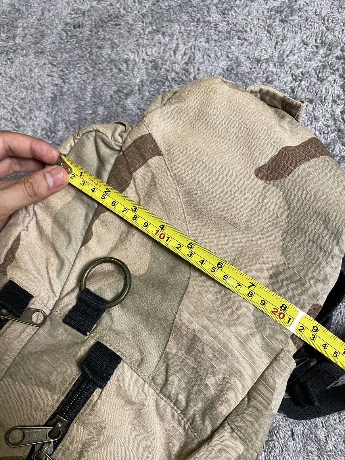 Dolce & Gabbana Dolce & Gabbana Reconstruct Camo Cargo Bagpack Size ONE SIZE - 24 Thumbnail