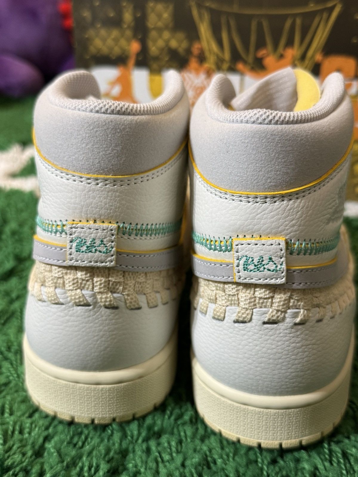 Union LA Jordan 1 High OG Union LA Bephies Beauty Supply Summer White Size US 10 / EU 43 - 5 Thumbnail