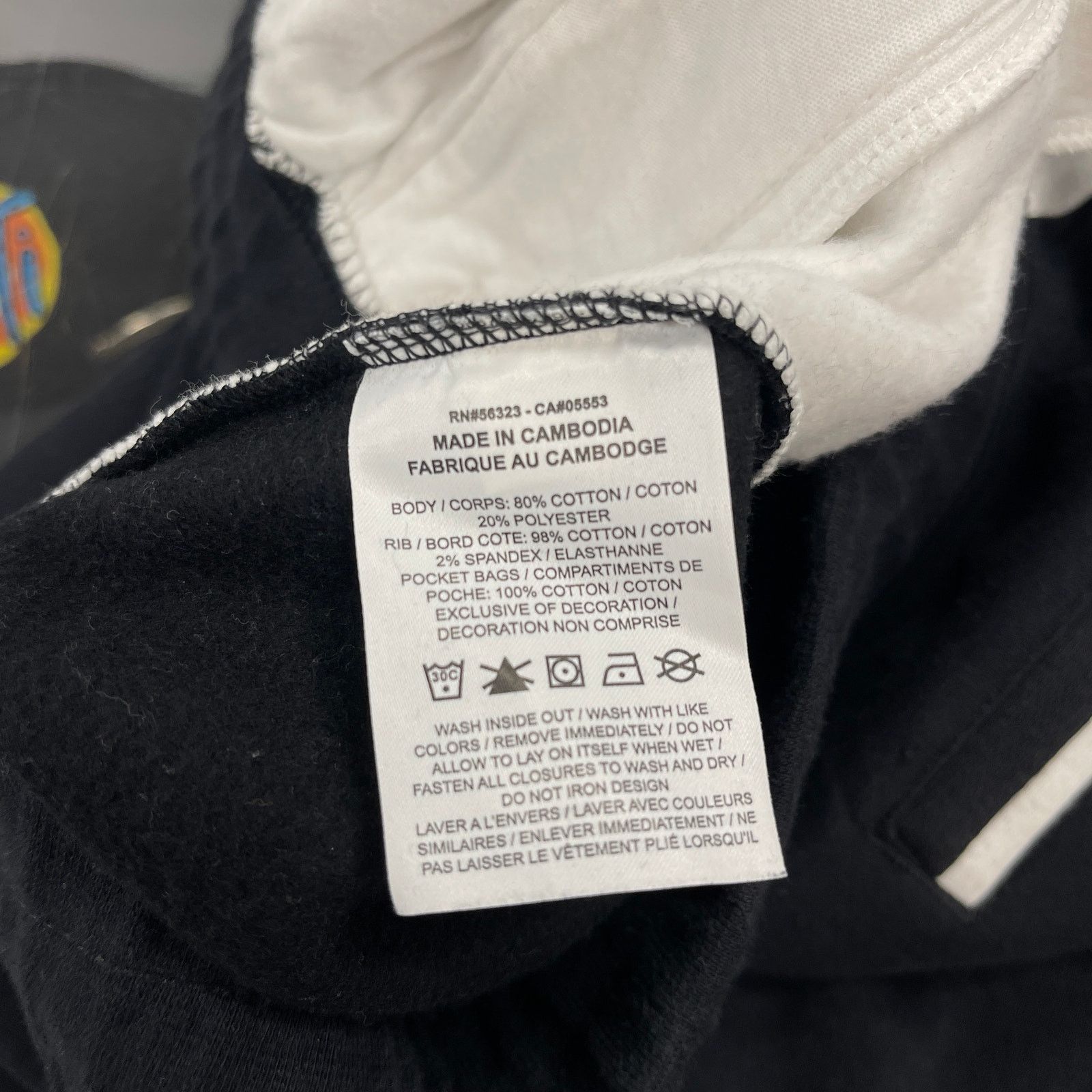 Nike Nike Air Men's Fleece Joggers sweatpants black white size XL Size US 30 / EU 46 - 5 Thumbnail