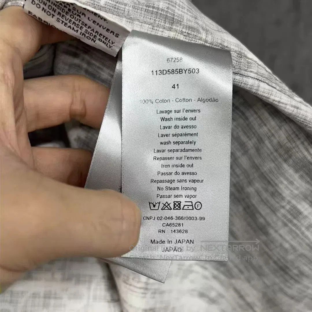 Dior dior logo distressed denim jacket. Size US M / EU 48-50 / 2 - 4 Thumbnail