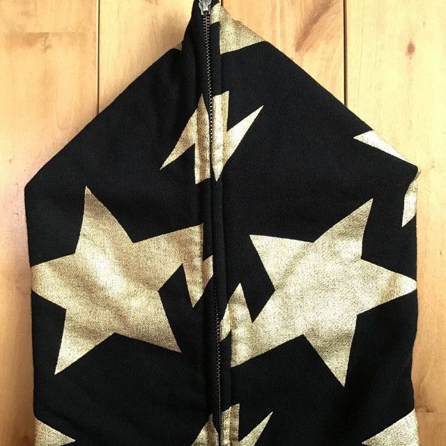 Bape Gold Foil BAPE Sta Full Zip Hoodie a bathing ape star NIGO Size US M / EU 48-50 / 2 - 3 Thumbnail