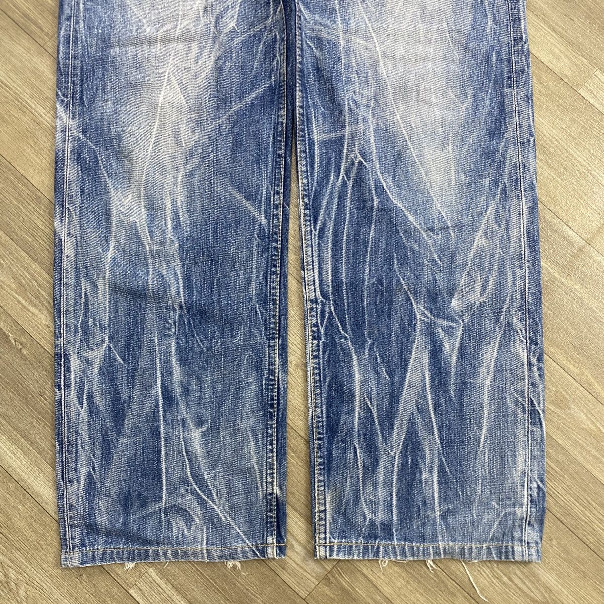Levi's Vintage Clothing 🇯🇵 1990s Vintage Levis 503 Japan 33x33 Distressed Faded Jeans Size US 33 - 10 Thumbnail