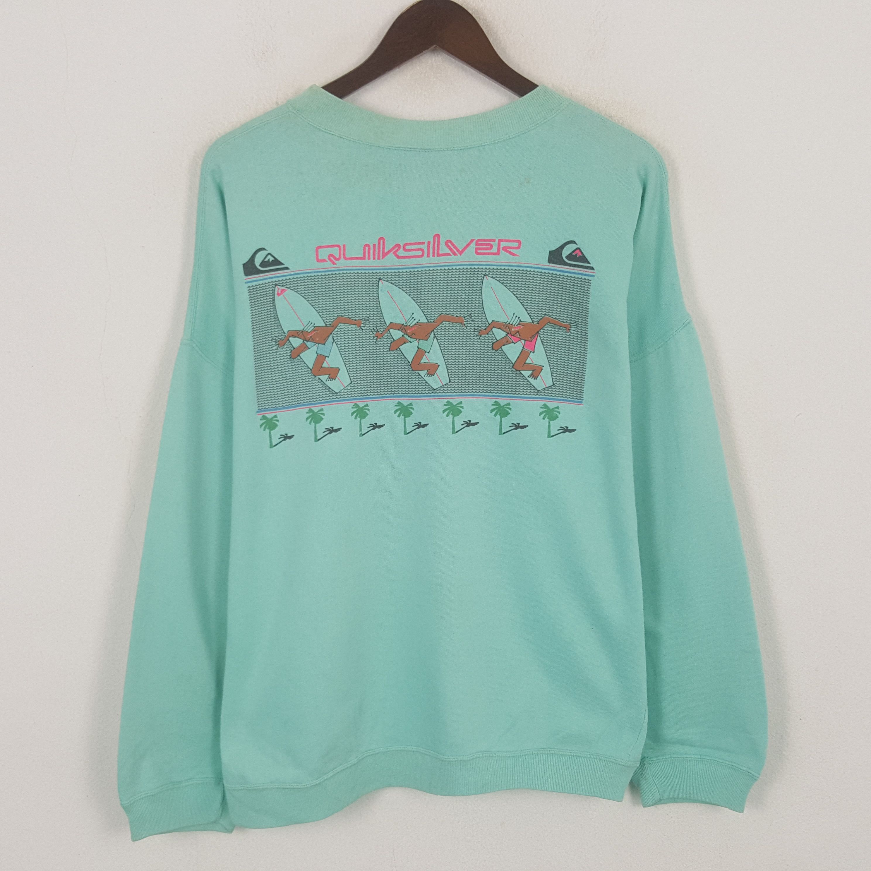 Quiksilver Vintage Quiksilver Hawaii Sweatshirt Size US L / EU 52-54 / 3 - 1 Thumbnail