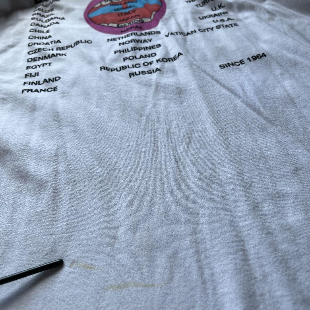 Hysteric Glamour HYSTERIC GLAMOUR YOKOO TADANORI WORLD TOUR T-Shirt White Size ONE SIZE - 12 Thumbnail