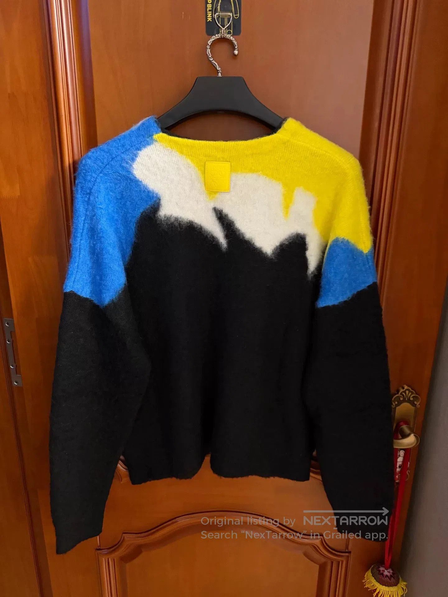 Loewe Loewe Colorblock Logo Cardigan. Size L / US 10 / IT 46 - 2 Thumbnail
