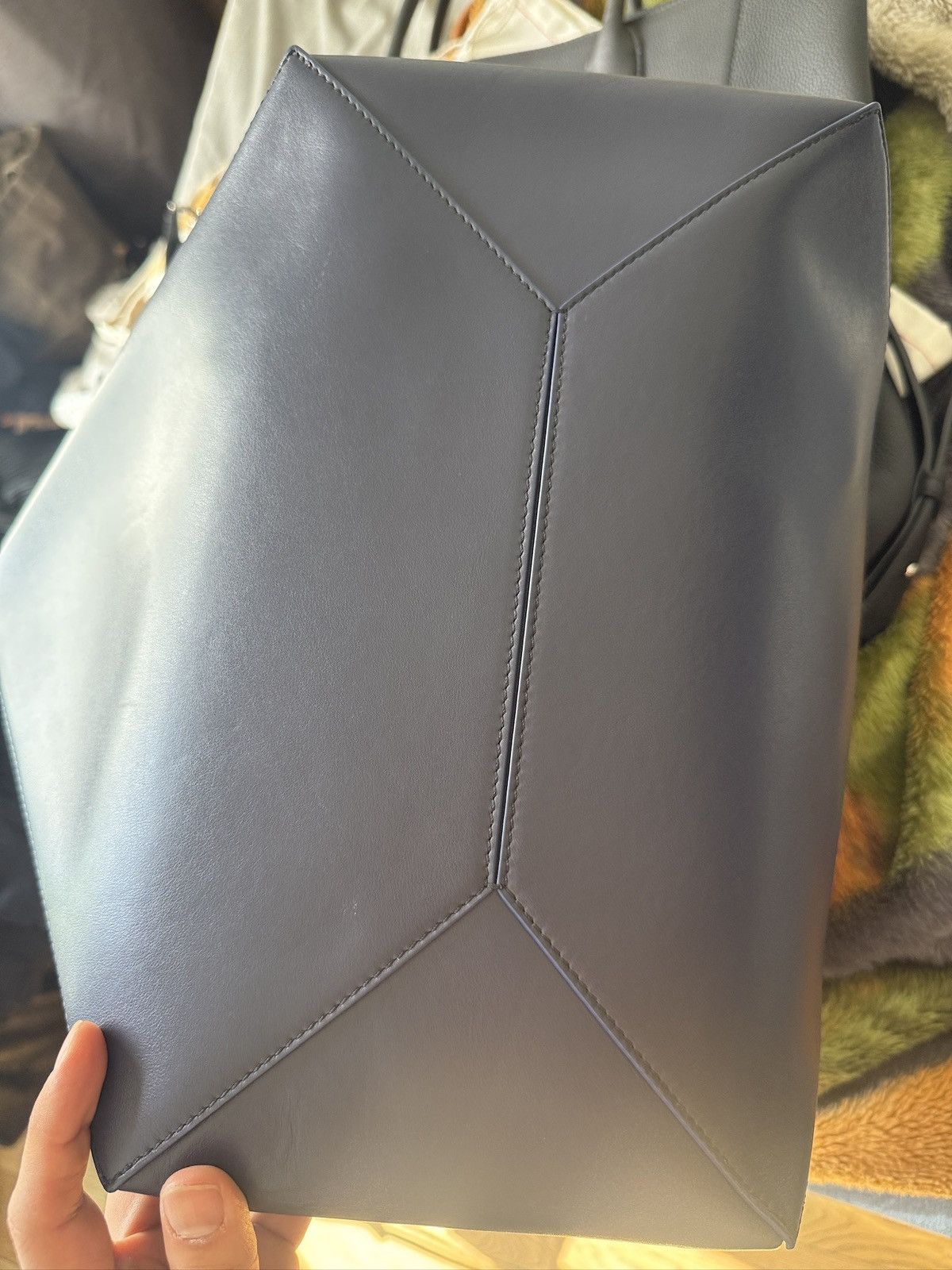 Loewe LOEWE Puzzle Fold XL - Abyss Blue Size ONE SIZE - 10 Thumbnail