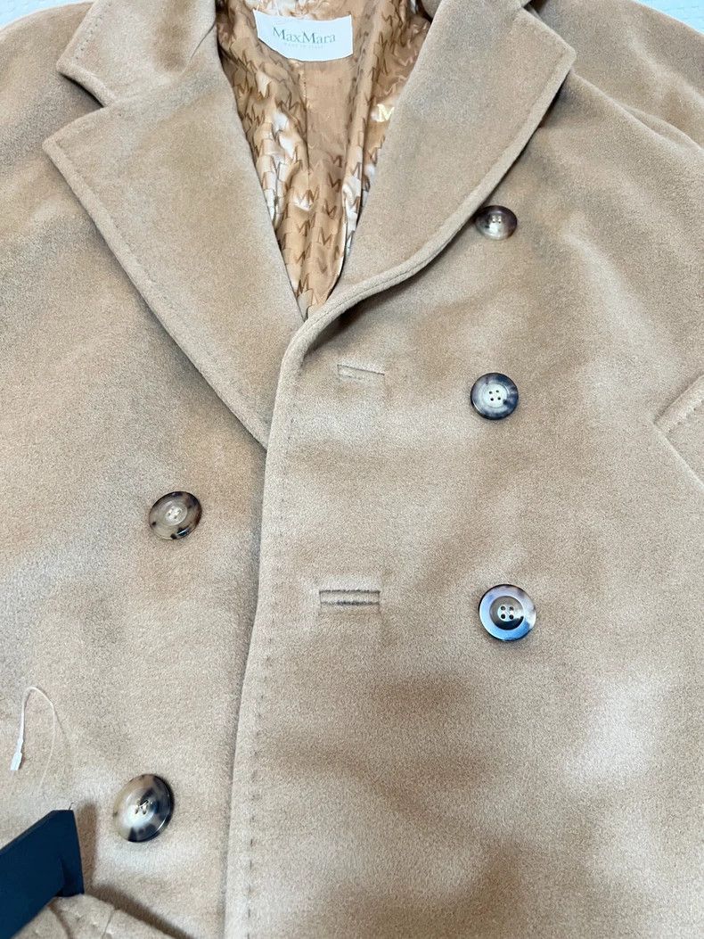 Max Mara Max Mara 101801 Madame coat classic camel. Size L / US 10 / IT 46 - 2 Thumbnail