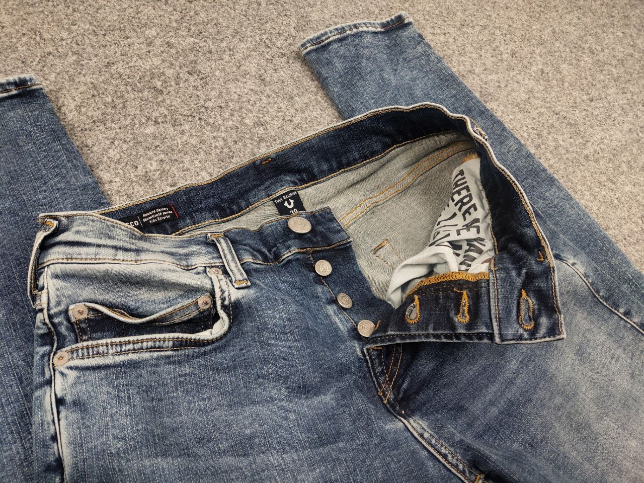 True Religion Vintage True Religion rocco trueflex relaxed Faded Jeans Y2K Size US 30 / EU 46 - 10 Thumbnail
