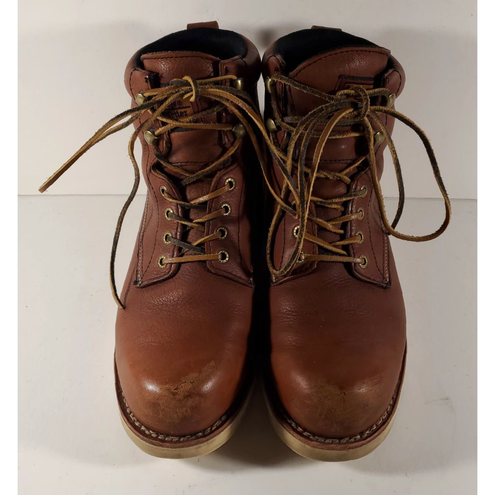 Vintage VINTAGE Irish Setter Wingshooter Upland Leather Boots Brown Mens 9 Shoe Boots Hiking Leather Outsole Brown Men 9 Size US 9 / EU 42 - 2 Thumbnail
