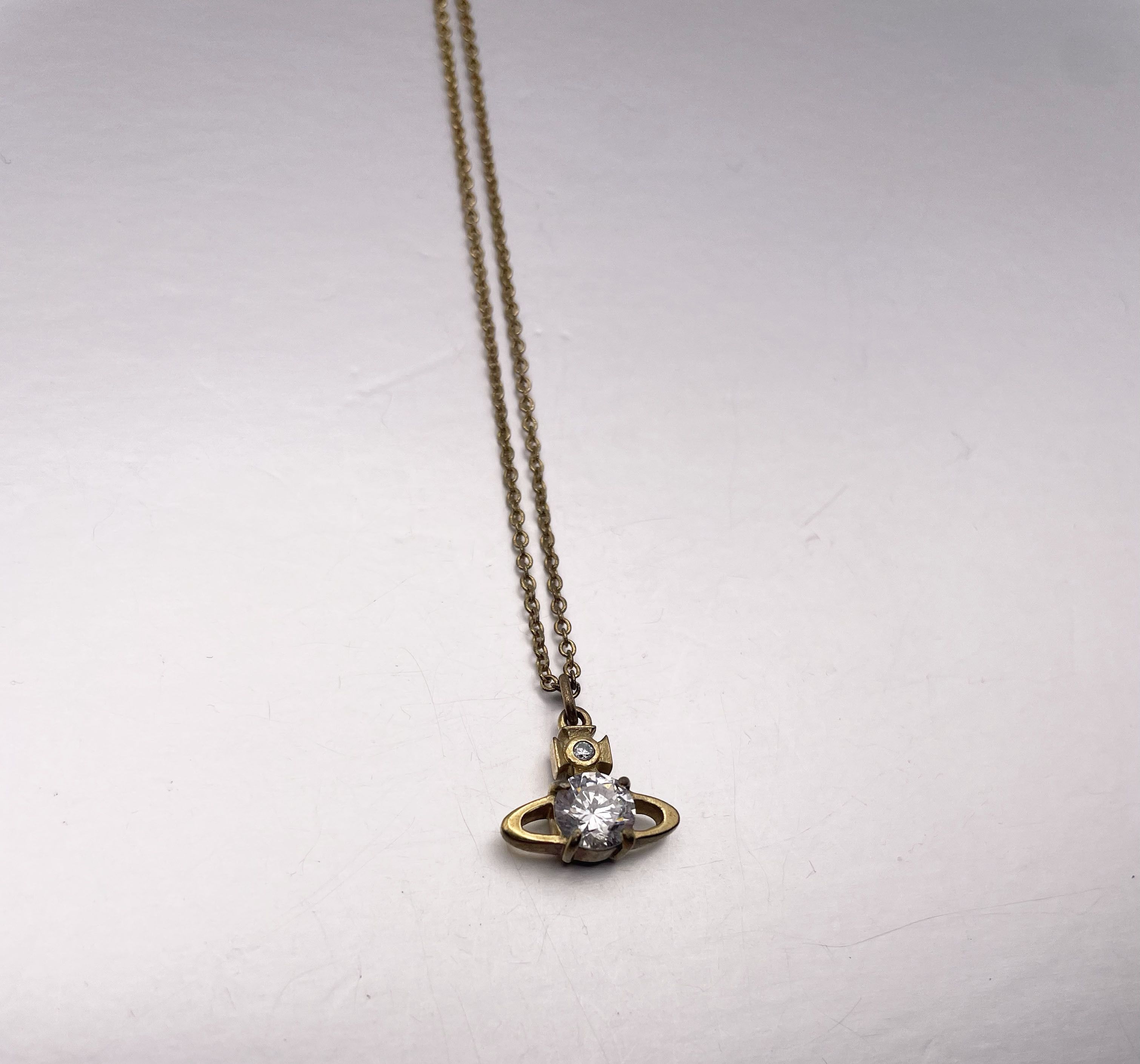 Vivienne Westwood Stone Orb Necklace Size ONE SIZE - 3 Thumbnail