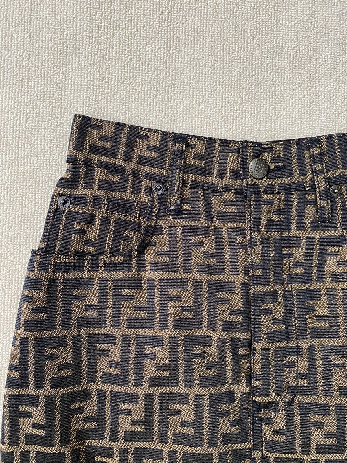 Fendi Fendi zucca pattern skirt Size 25" / US 0 / IT 36 - 5 Thumbnail