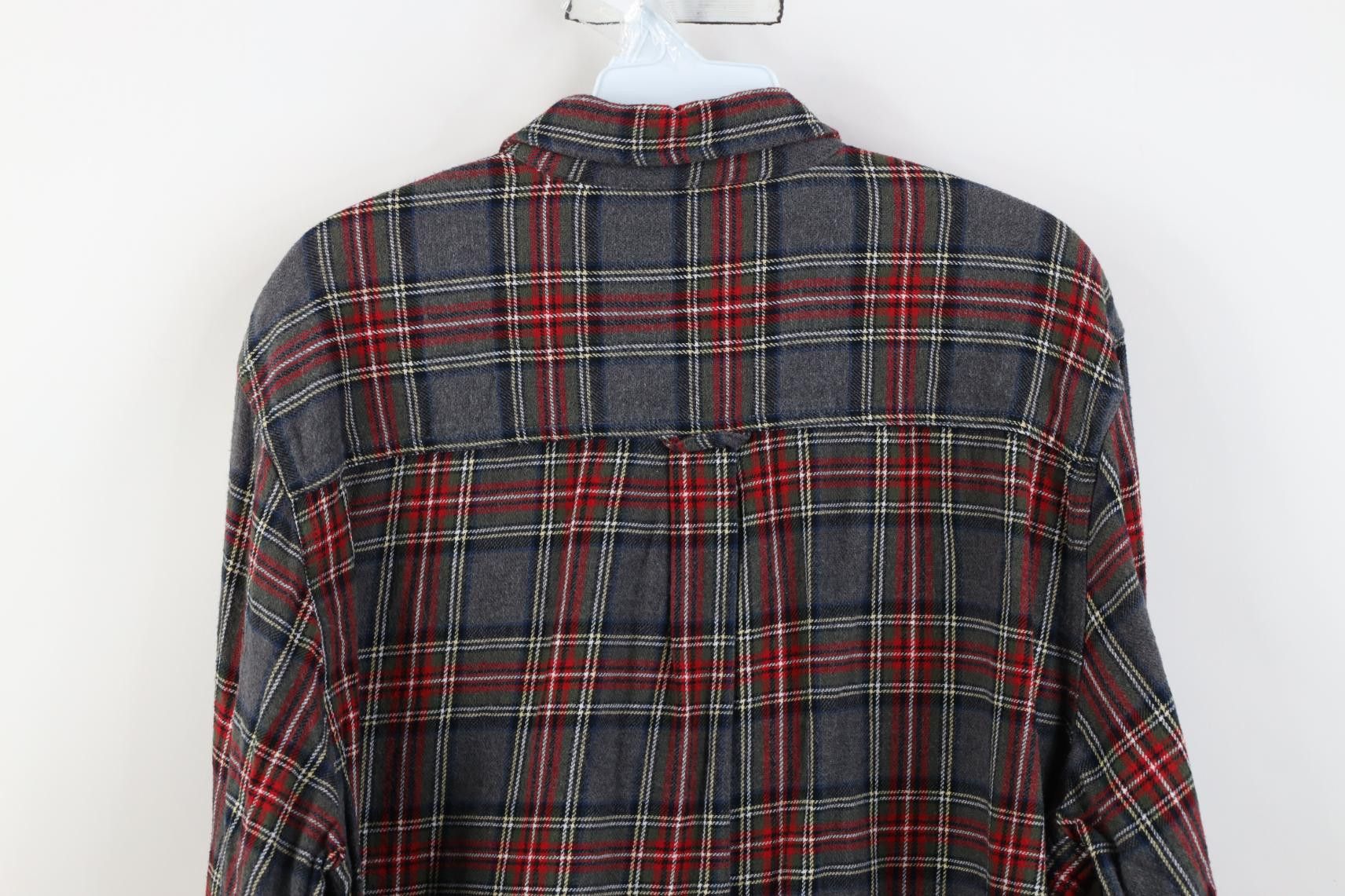 Woolrich Woolen Mills Vintage Y2K Woolrich Collared Button Shirt Plaid Cotton Size US XL / EU 56 / 4 - 11 Thumbnail