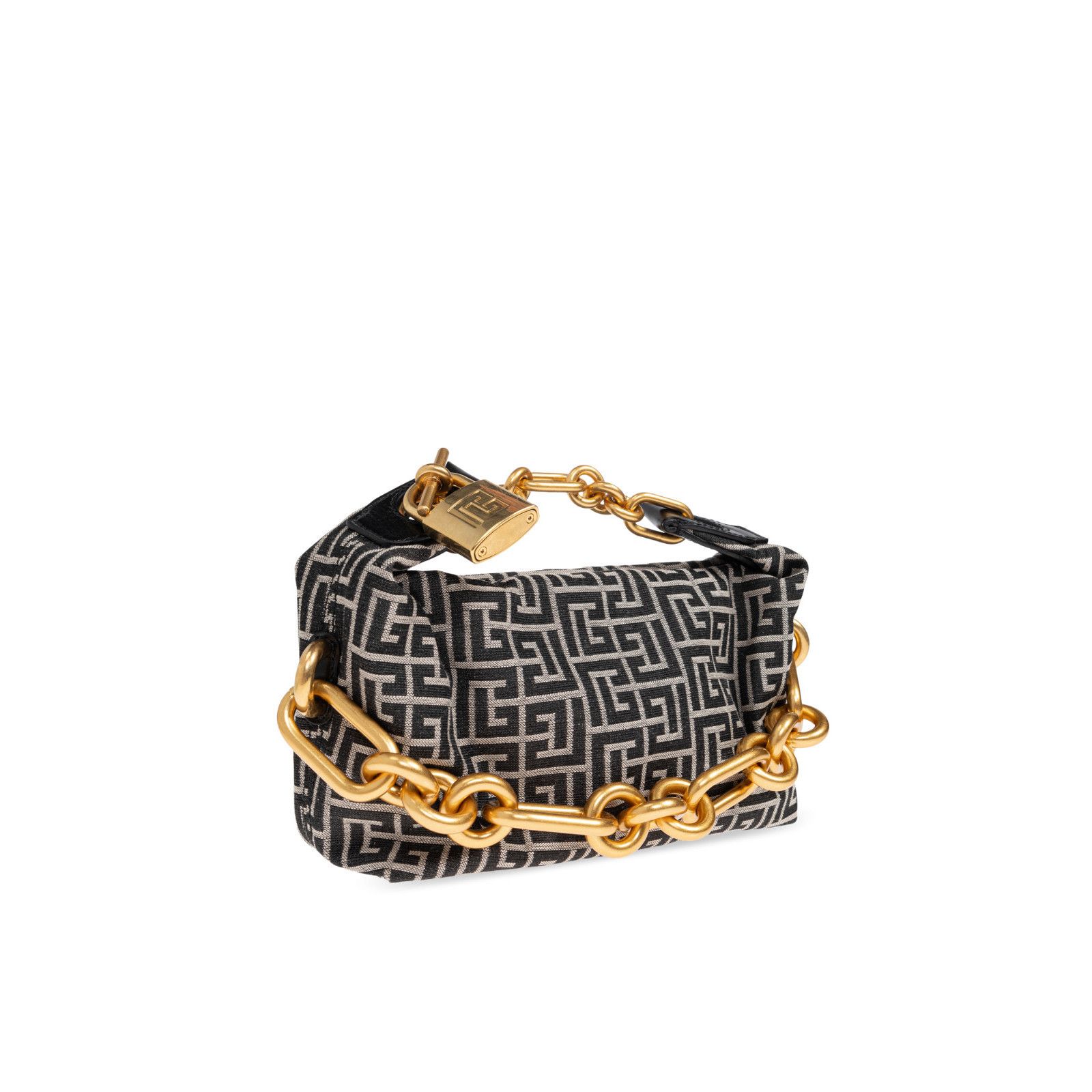 Balmain BALMAIN Sync Mini Black Top Handle Bag New & Authentic Size ONE SIZE - 3 Thumbnail