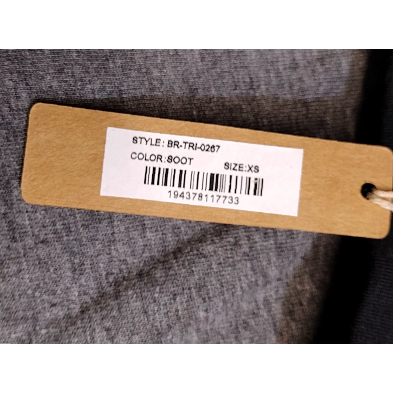 SKIMS SKIMS Triangle Bralette Women XS Soot Cotton Jersey Bralette Adjustable Strap Wireless 90s Colorful Rose Theme Brand: Skims Size ONE SIZE - 6 Thumbnail