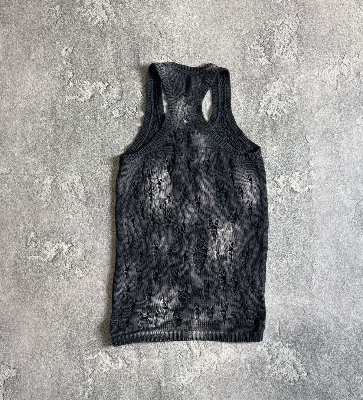Diesel × Japanese Brand Diesel S distressed style dress Avantgarde tank sleeveless Size S / US 4 / IT 40 - 9 Thumbnail