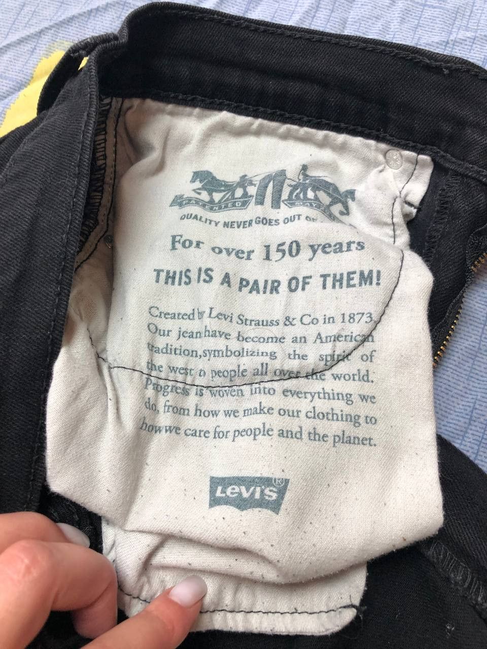Levi's Vintage Y2K Levi’s Jeans Faded Denim Size US 32 / EU 48 - 15 Thumbnail