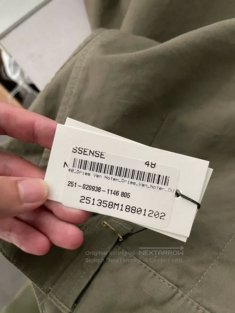 Dries Van Noten Dries Van Noten Dark Green Trousers Size US 32 / EU 48 - 9 Thumbnail