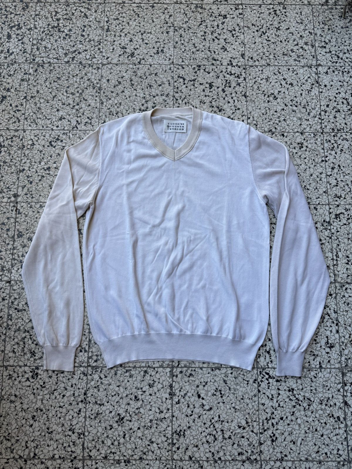 Maison Margiela Maison Martin Margiela hammer sleeve v-neck sweater Size M Size US M / EU 48-50 / 2 - 1 Thumbnail