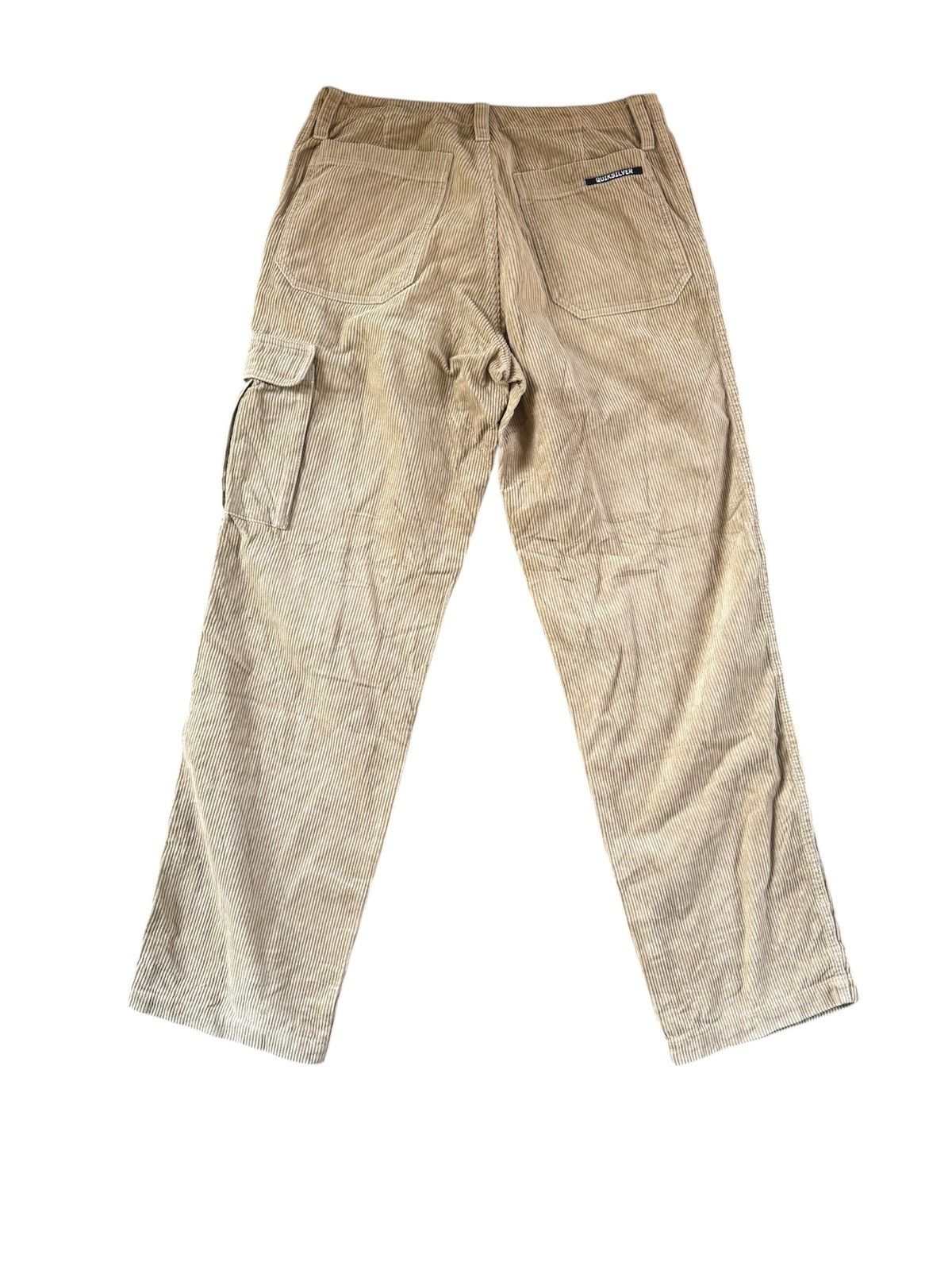 Quiksilver Vtg Quiksilver button fly cuduroy carpenther pants Size US 34 / EU 50 - 2 Thumbnail