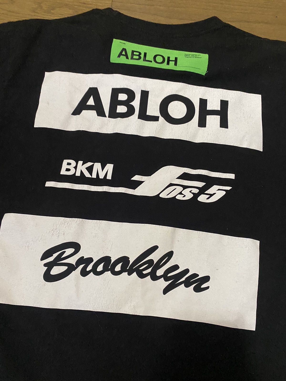 Virgil Abloh Virgil Abloh Brooklyn Museum FOS Abloh BKM T-shirt Black Size US M / EU 48-50 / 2 - 3 Thumbnail