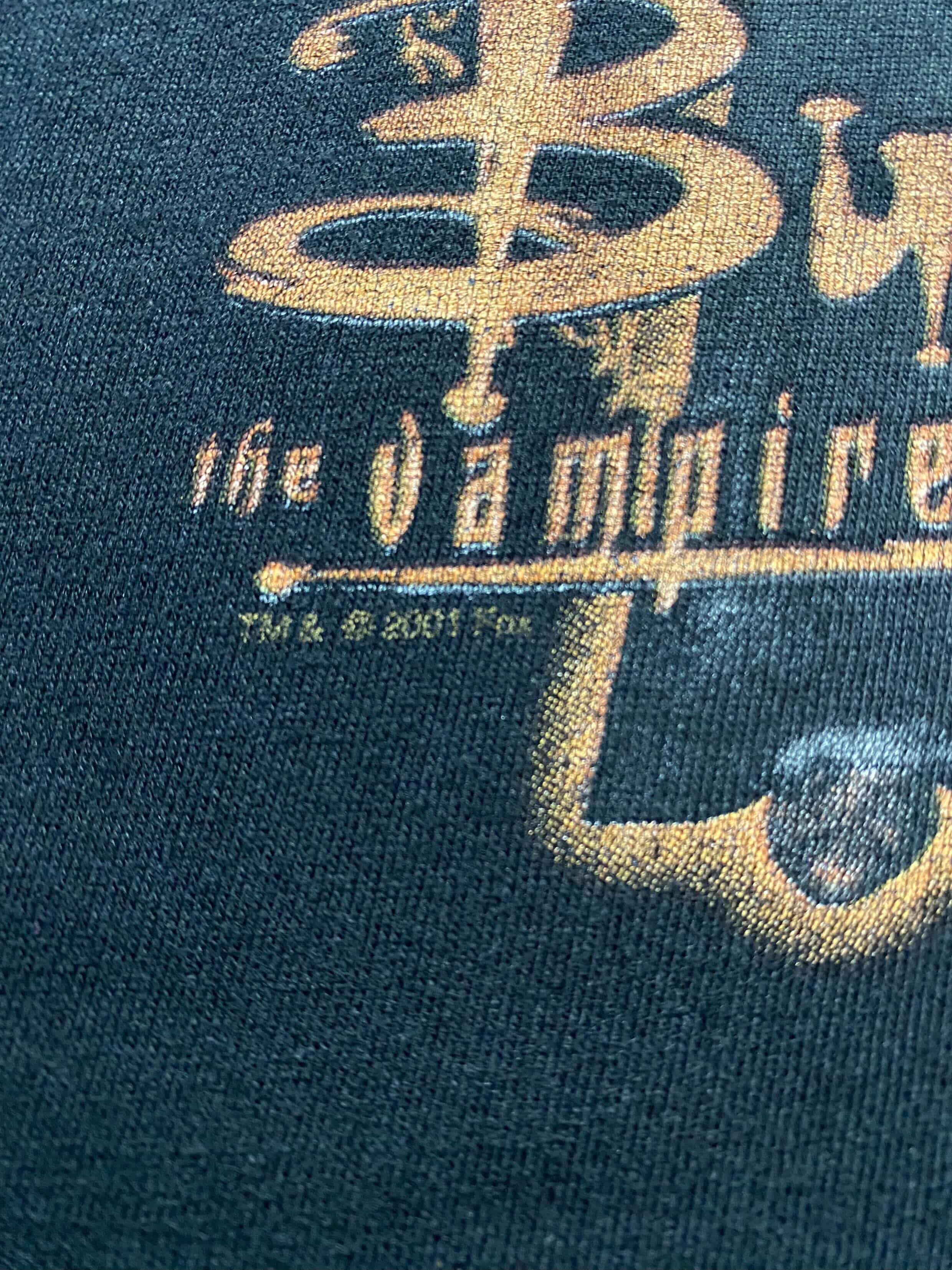 Vintage Buffy The Vampire Slayer Series 2001 Fox Size US XL / EU 56 / 4 - 6 Thumbnail