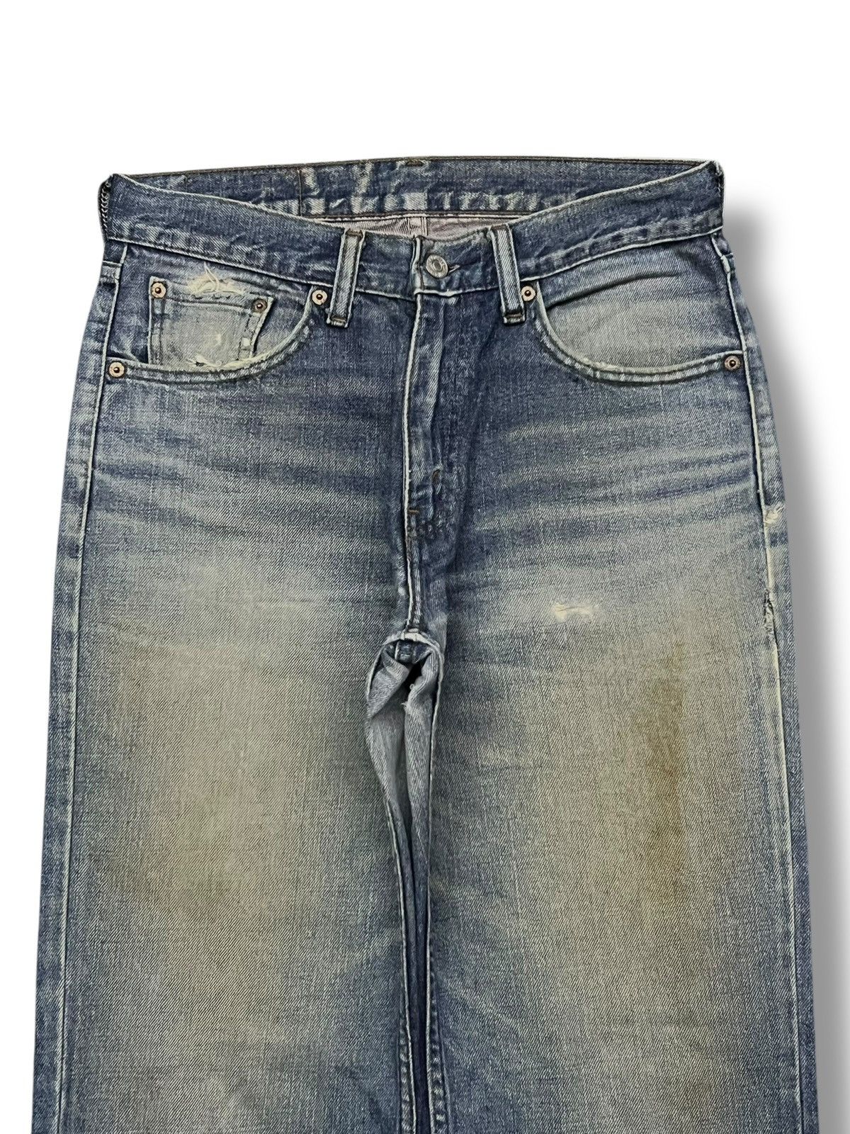 Levi's Vintage Y2K Levi’s 533 - Faded Mud Wash, Distressed Denim Size US 30 / EU 46 - 4 Thumbnail