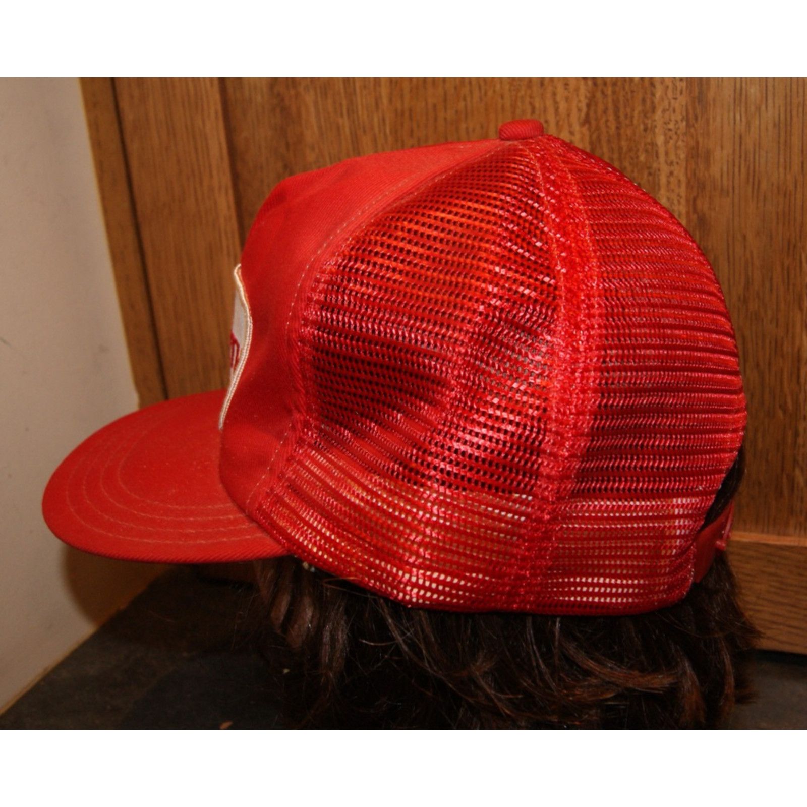 Vintage VTG Kenworth Trucks Red Trucker Snap Mesh Hat Cap Patch USA Size ONE SIZE - 7 Thumbnail