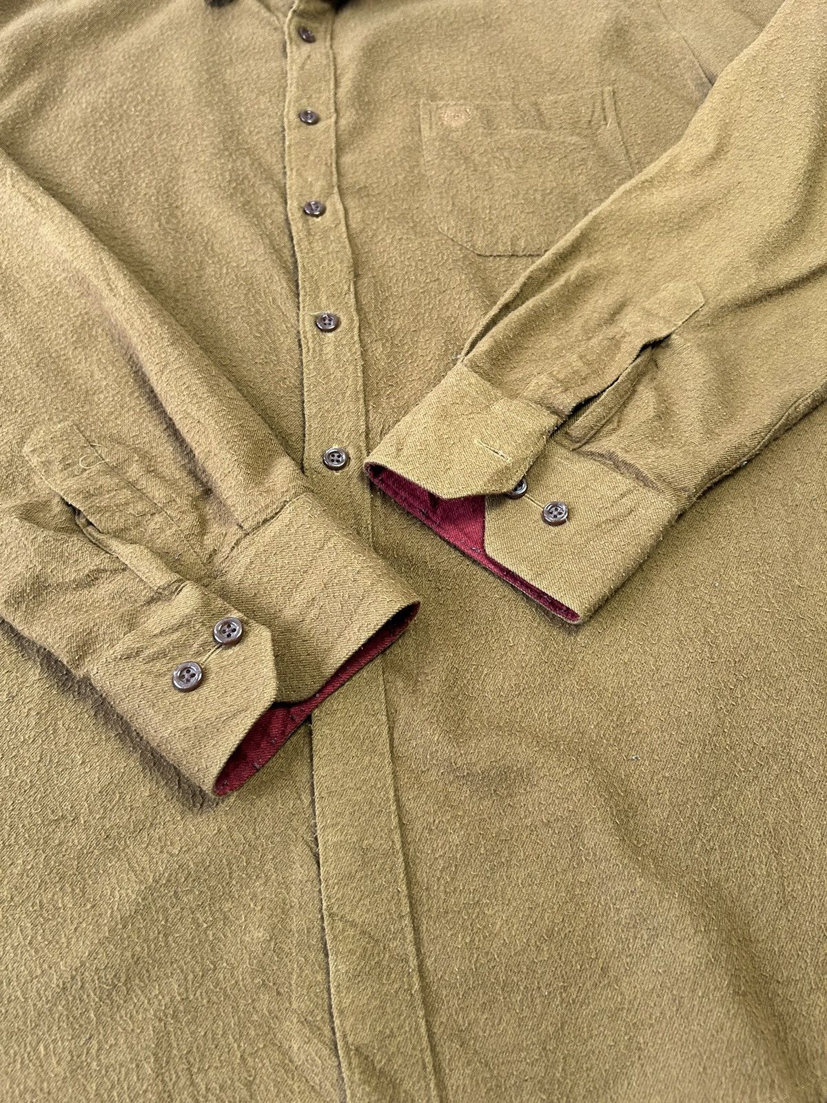 Designer PACO RABBANE FLANNEL CORDUROY SHIRT Size US L / EU 52-54 / 3 - 3 Thumbnail