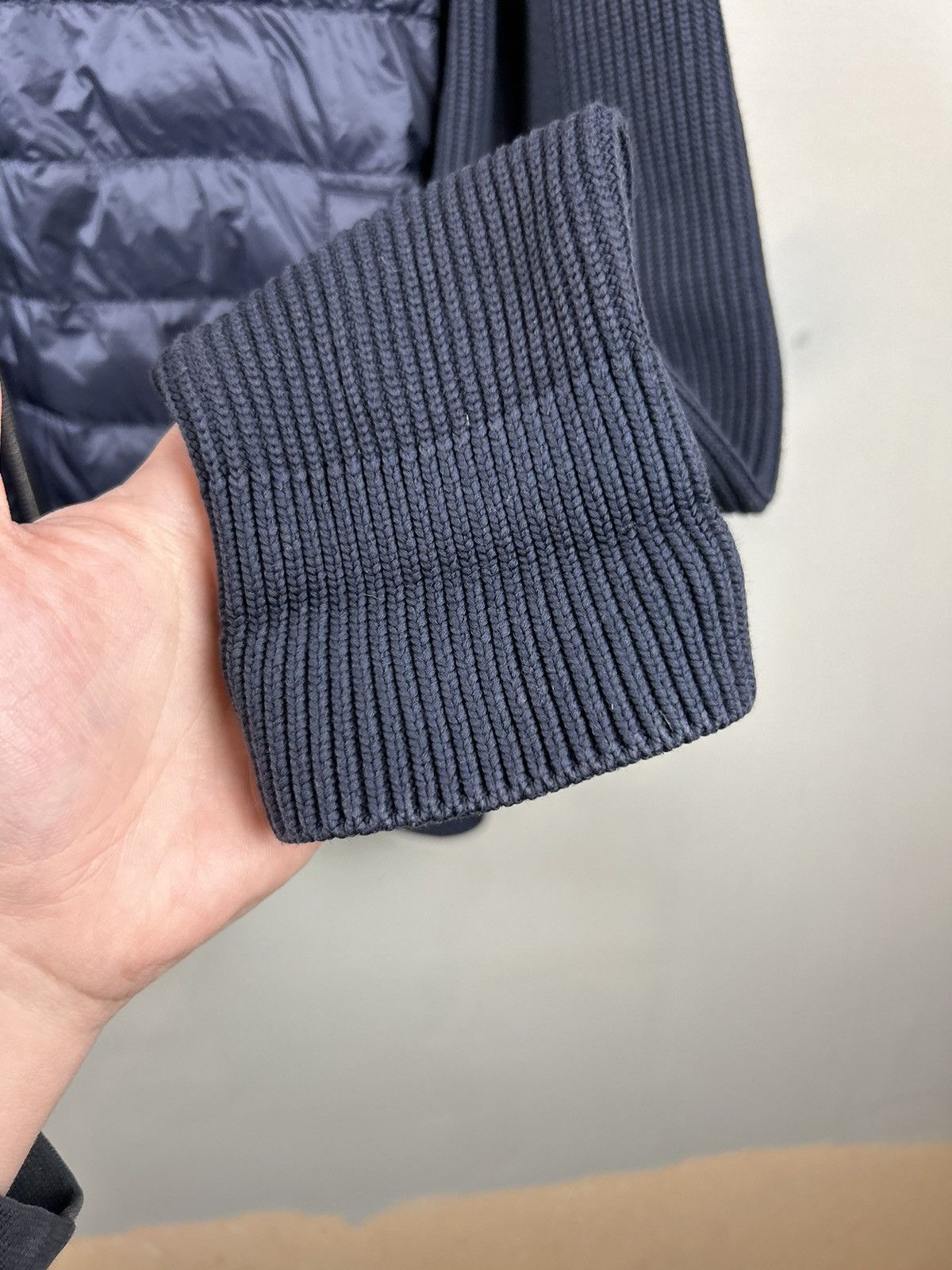 Moncler Moncler Cardigan Trikot Size L Size US L / EU 52-54 / 3 - 15 Thumbnail