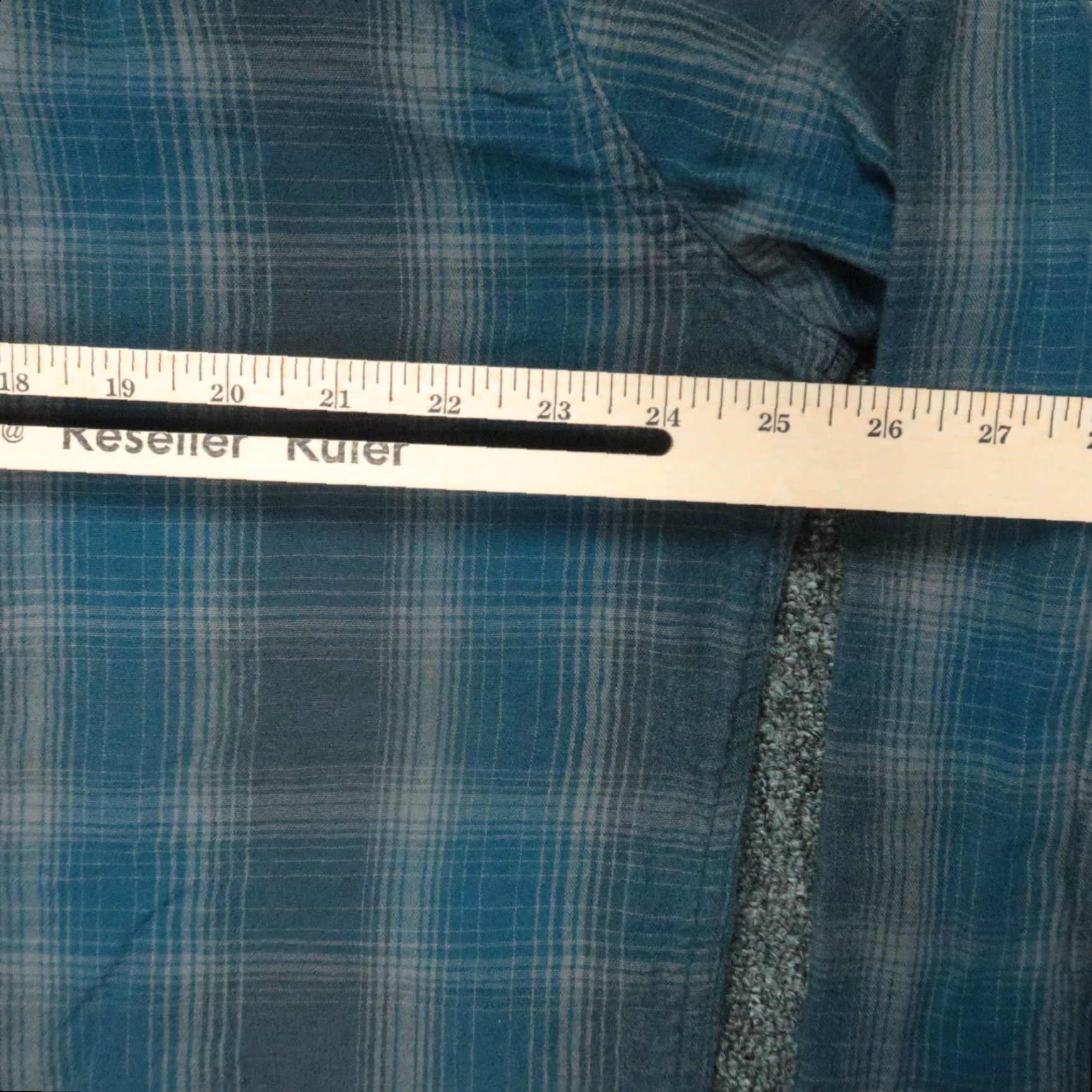 Vintage Kuhl Shirt Mens 2XL Blue Plaid Flannel Long Sleeve Button-Up Shirt Casual Workwear Size US XXL / EU 58 / 5 - 7 Thumbnail