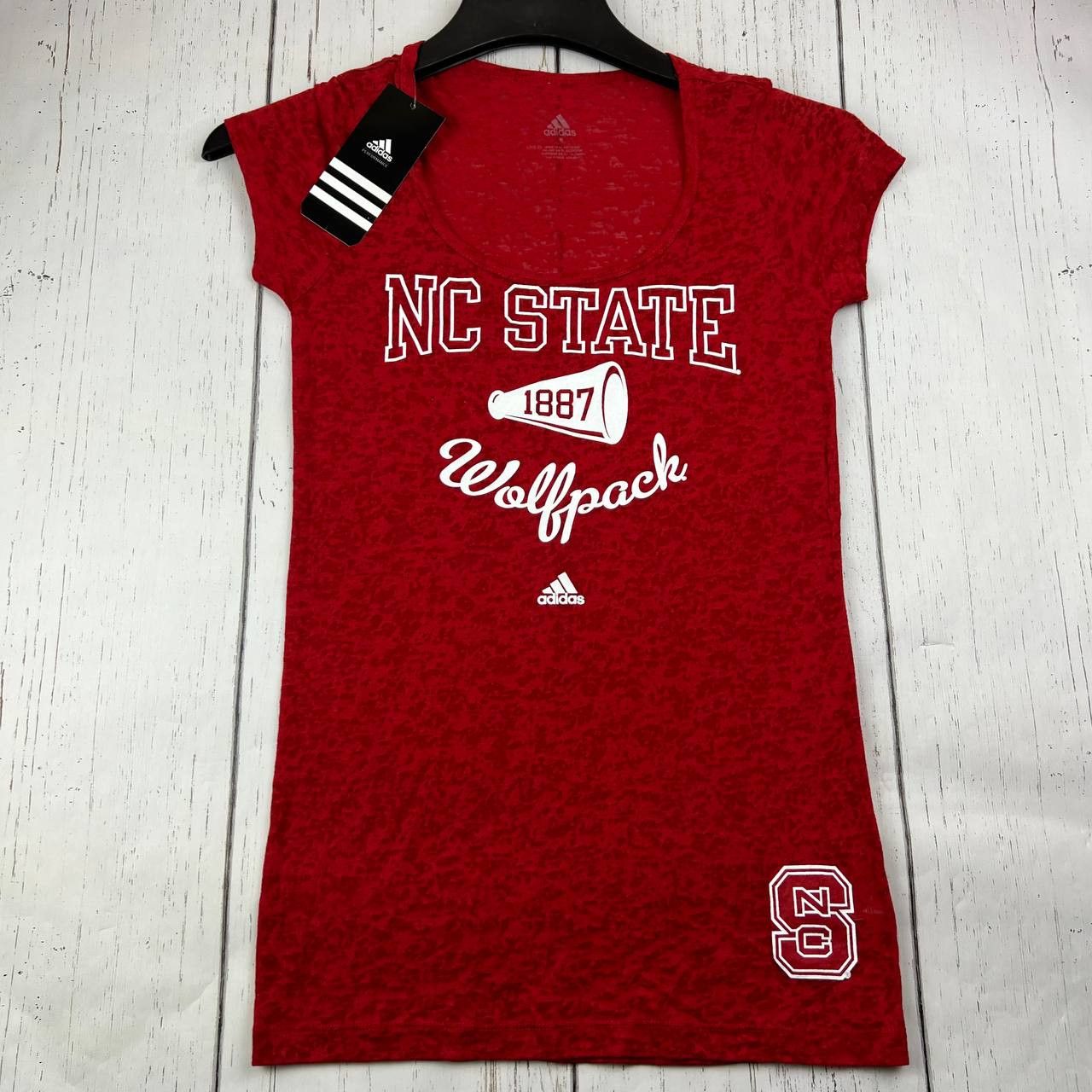 Adidas NC State Wolfpack NCAA Small Adidas T-Shirt New Women Size S / US 4 / IT 40 - 1 Thumbnail