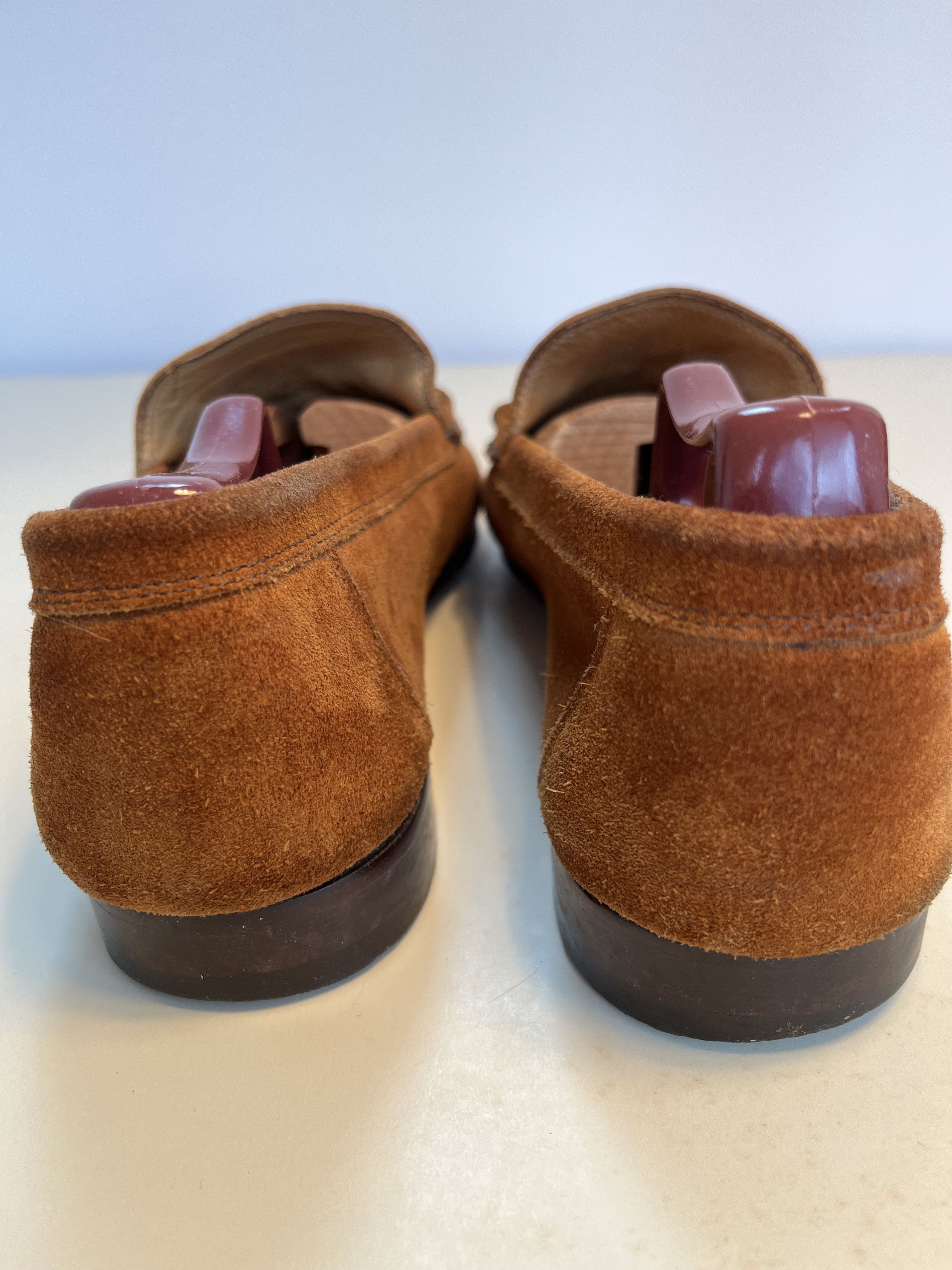 Shipton & Heneage Shipton & Heneage Tan Suede Leather Loafers Size US 10.5 / EU 43-44 - 2 Thumbnail