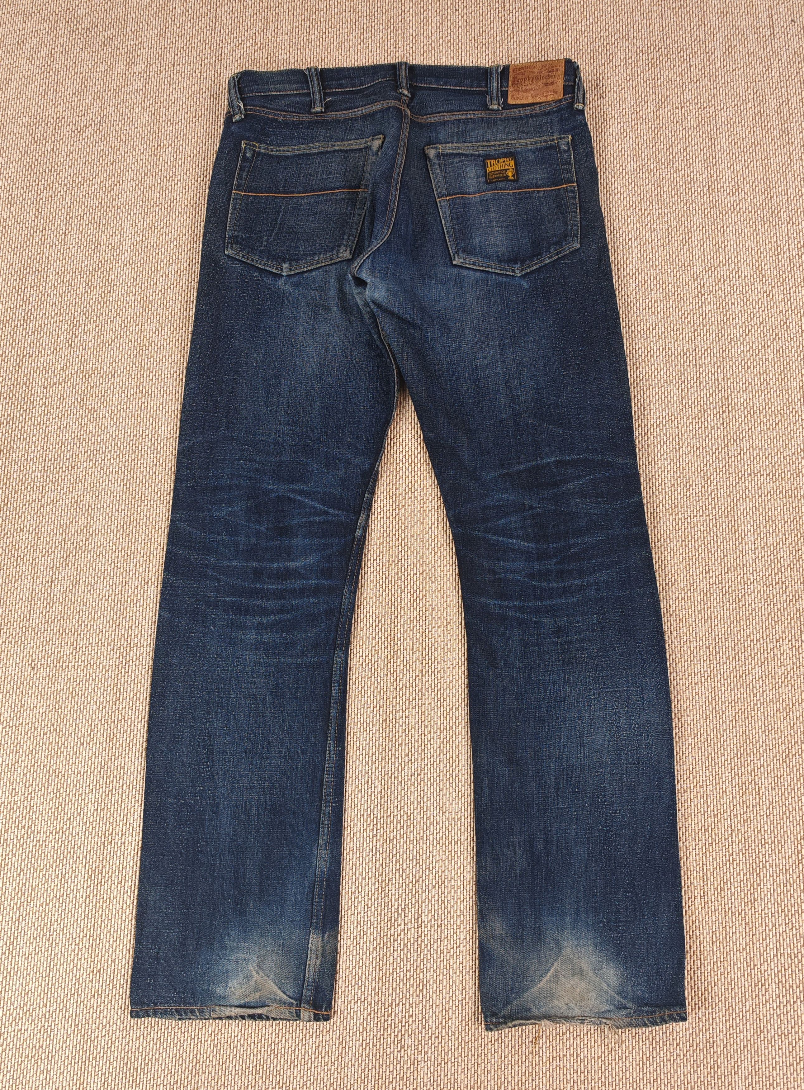 Trophy Clothing Trophy Clothing Double Knee Selvedge Denim Size US 34 / EU 50 - 2 Thumbnail