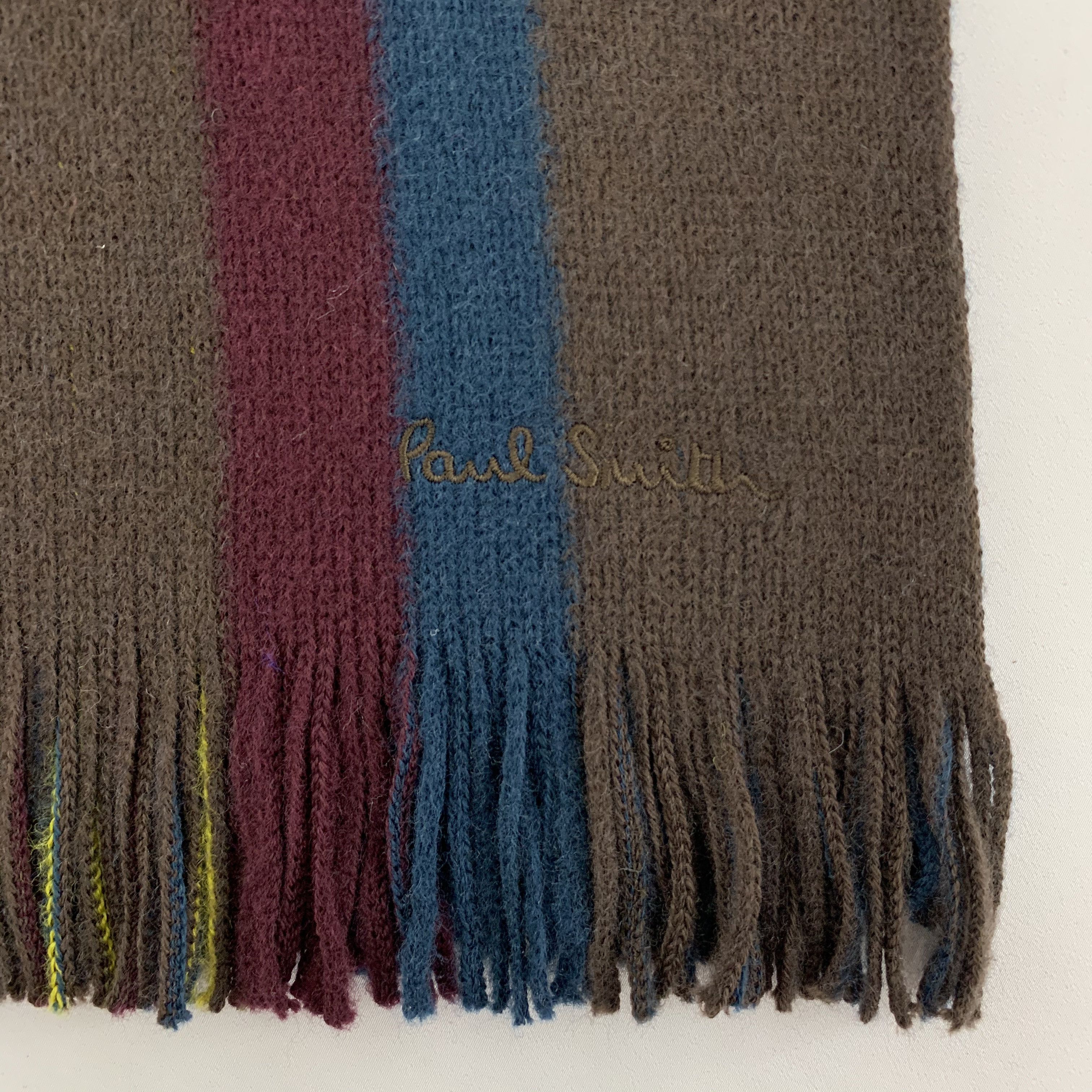 Paul Smith Paul smith Scarf Wool Muffler Neck Wrap BL4005 Size ONE SIZE - 3 Thumbnail