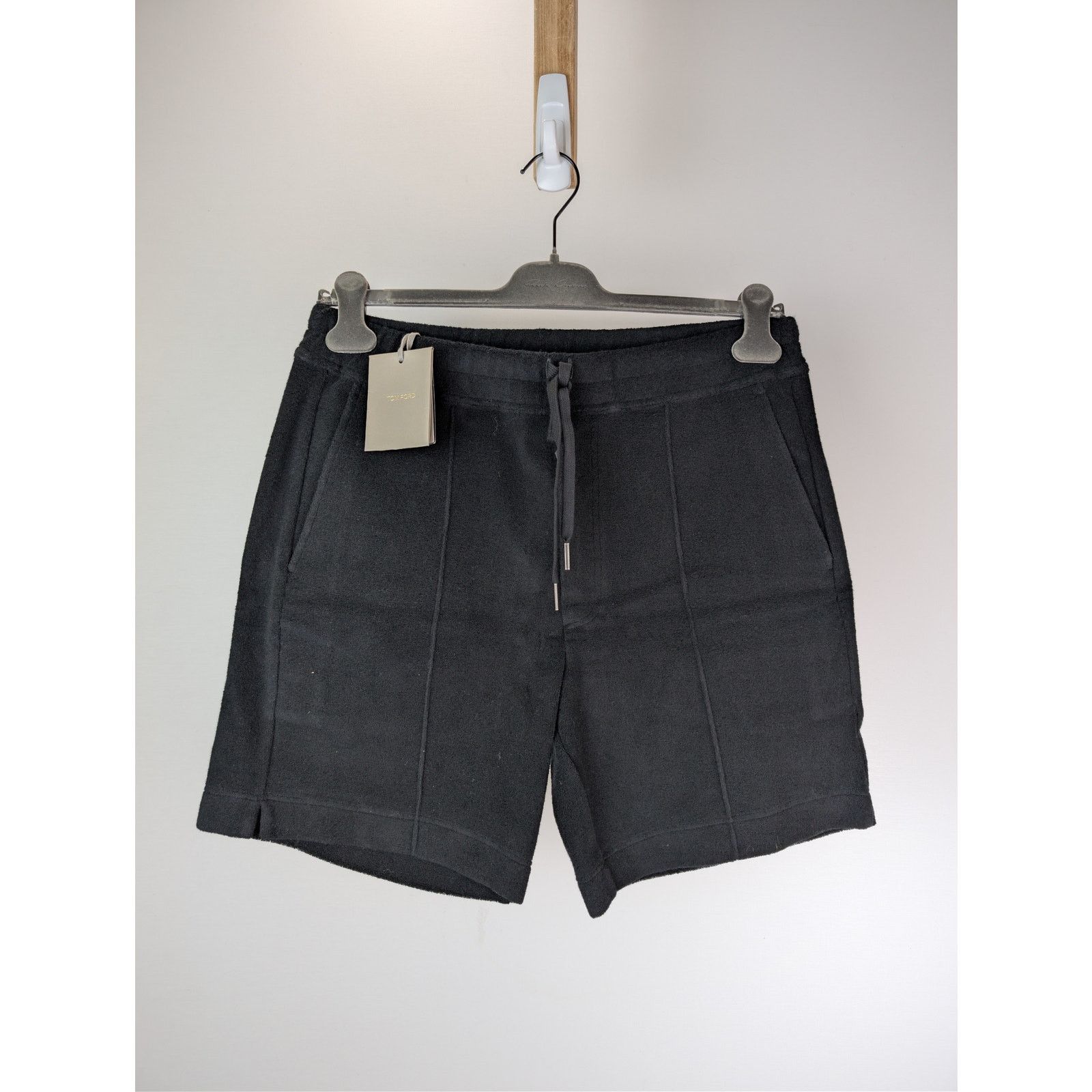 Tom Ford o1rshd1 Cut and Sewn Shorts Knitted in Black Size US 34 / EU 50 - 1 Thumbnail