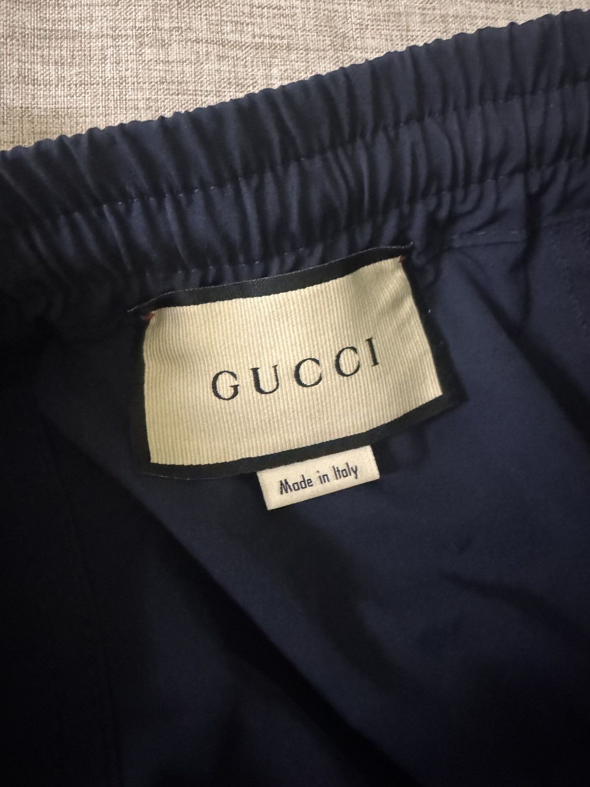 Gucci Gucci Jogger Navy Blue Pants Cargo Size US 31 - 4 Thumbnail
